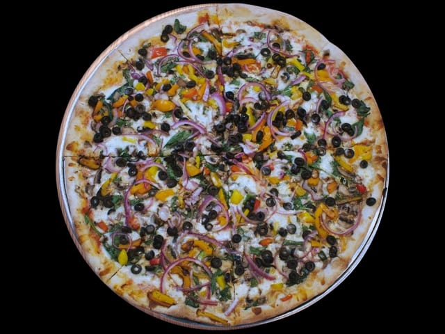 Vegetarian Pizza.